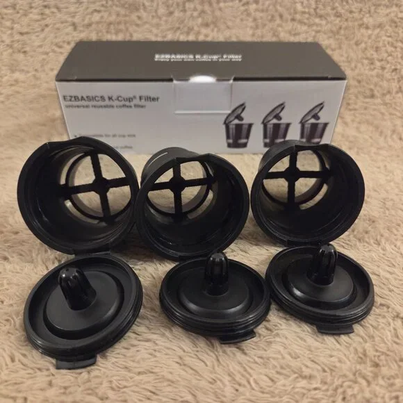 EZBASICS Reusable K-Cup Filters, 3-Pack - Picture 5 of 7